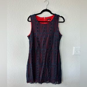 Blue and red Tommy Hilfiger dress